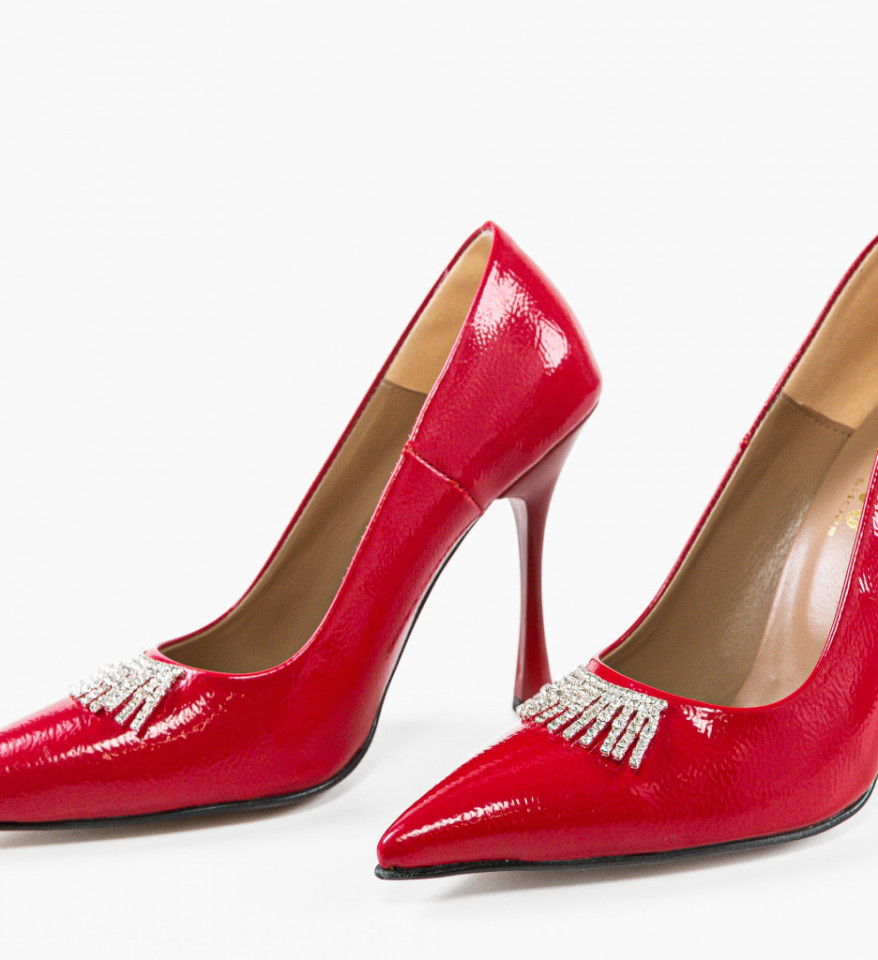 Παπούτσια Perma Κόκκινα