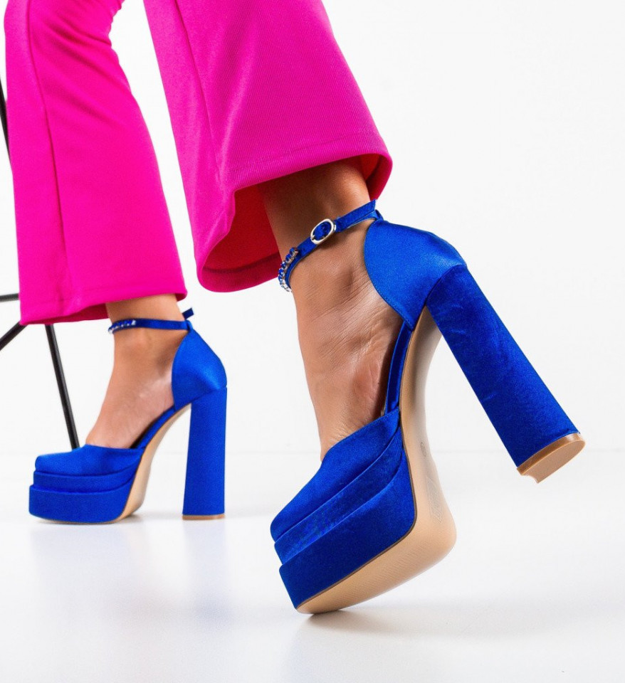 Παπούτσια Sarah Μπλε