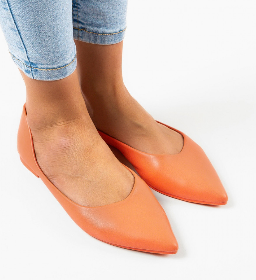 Καθημερινά παπούτσια Aples Πορτοκαλί