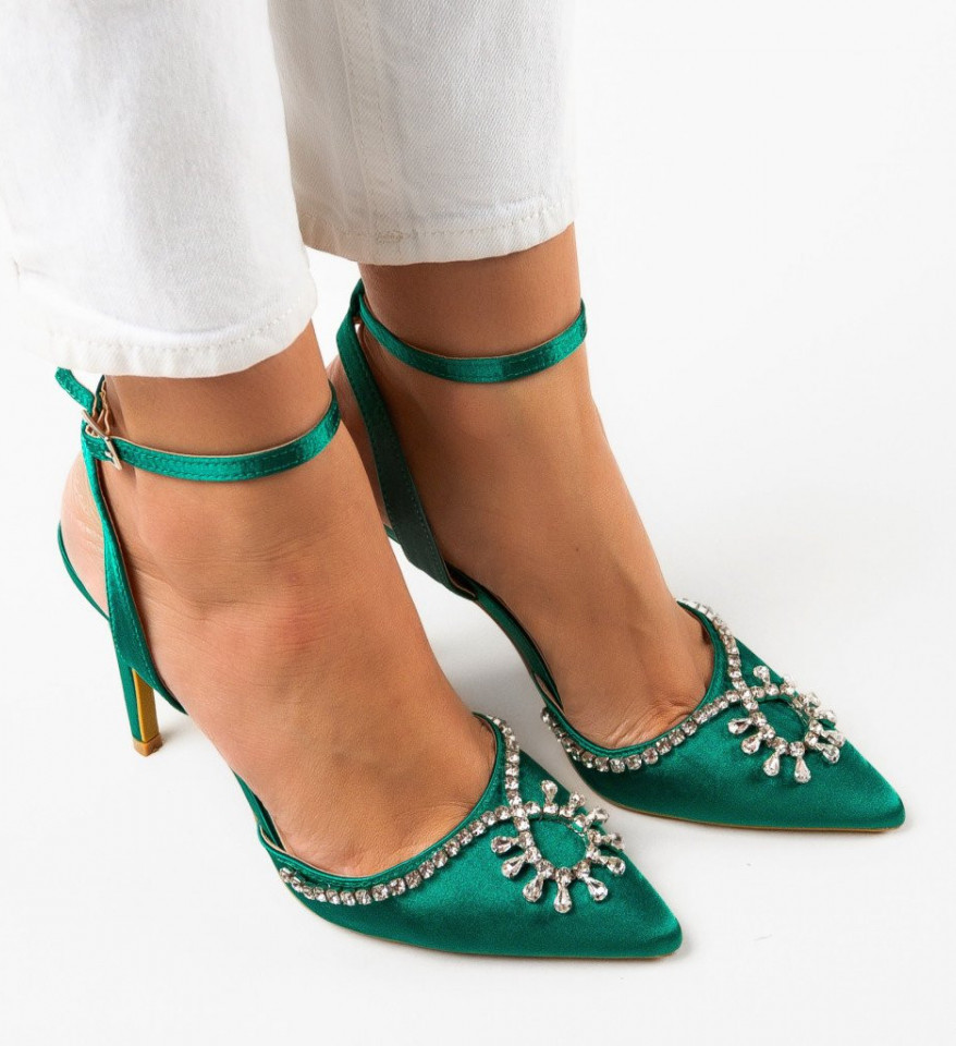 Παπούτσια Kaitlyn Πράσινα