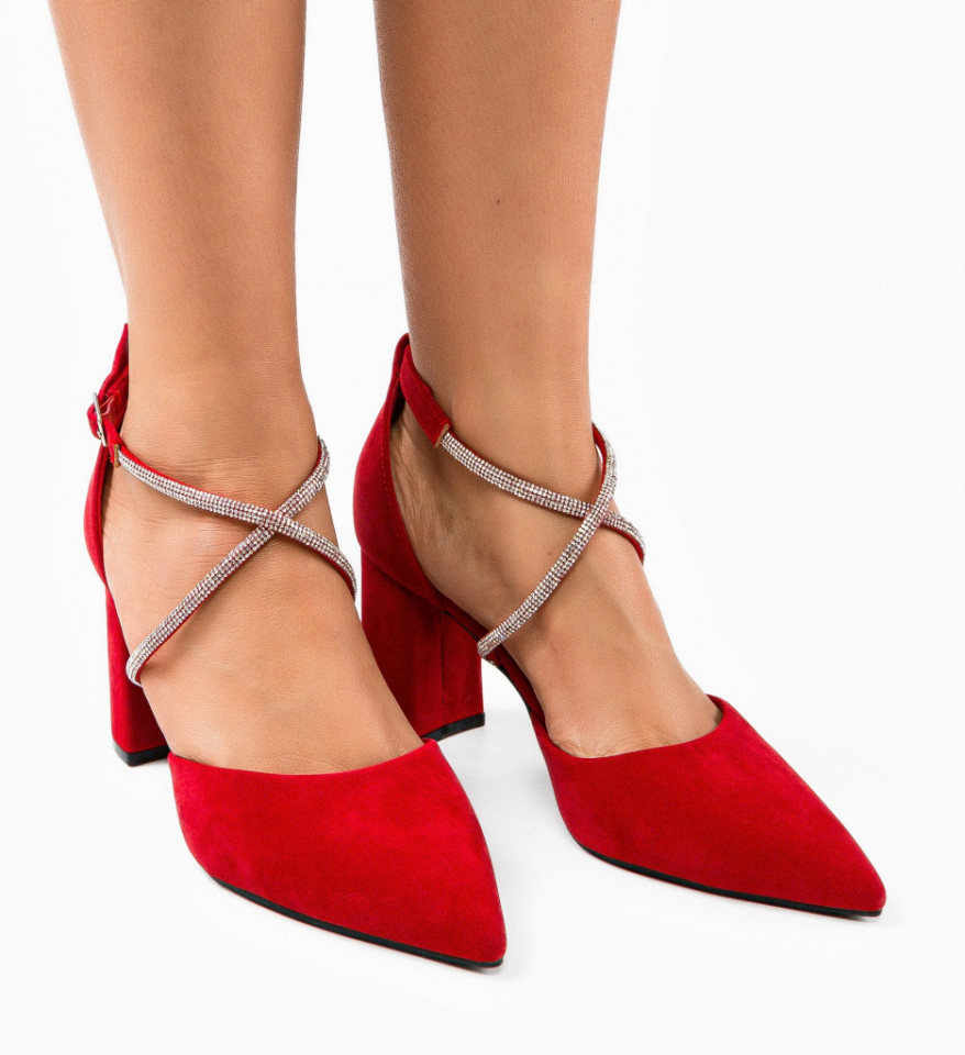 Παπούτσια Menelaos Κόκκινα