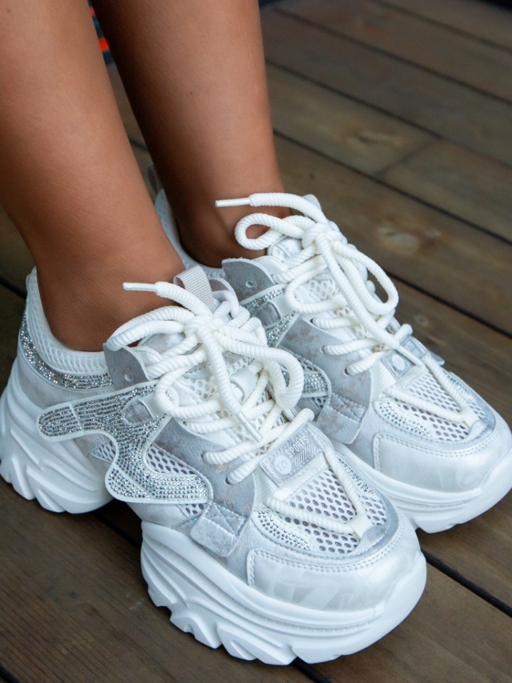 Αθλητικά παπούτσια Cream Λευκά - Img 5