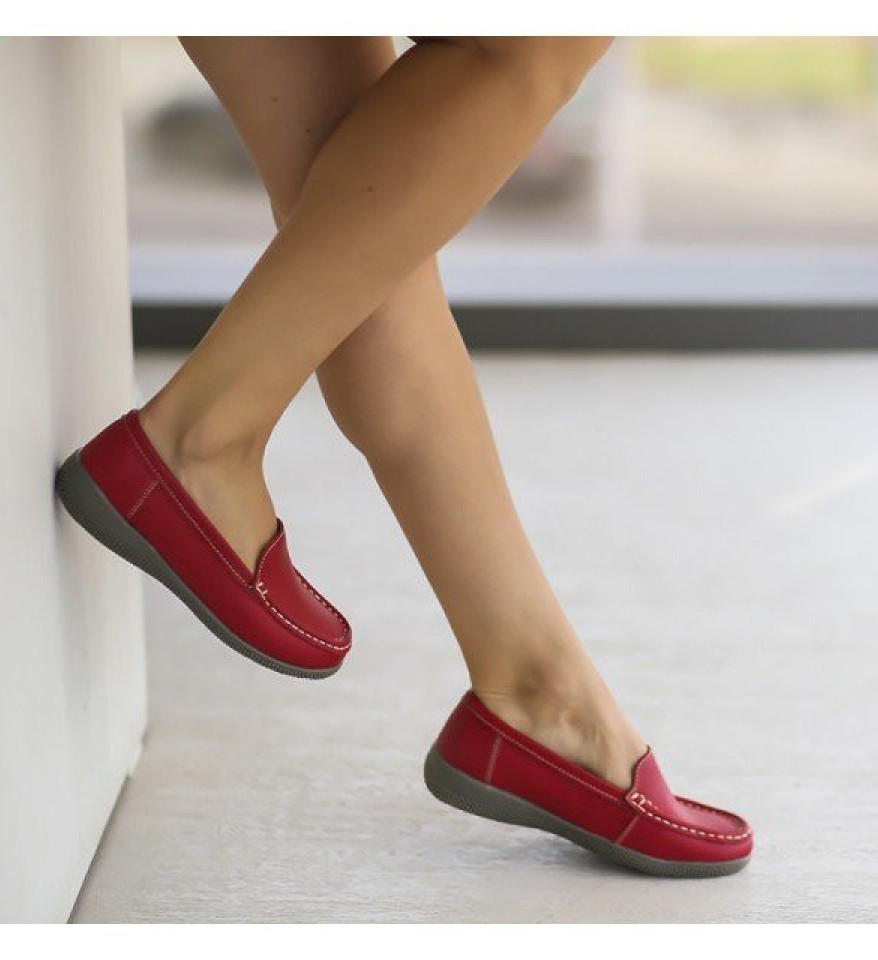 Καθημερινά παπούτσια Leida Κόκκινα