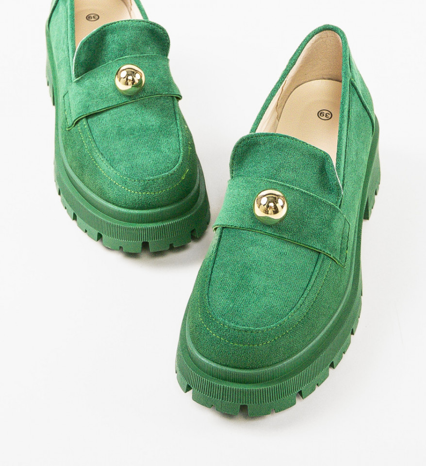 Καθημερινά παπούτσια Nieve Πράσινα
