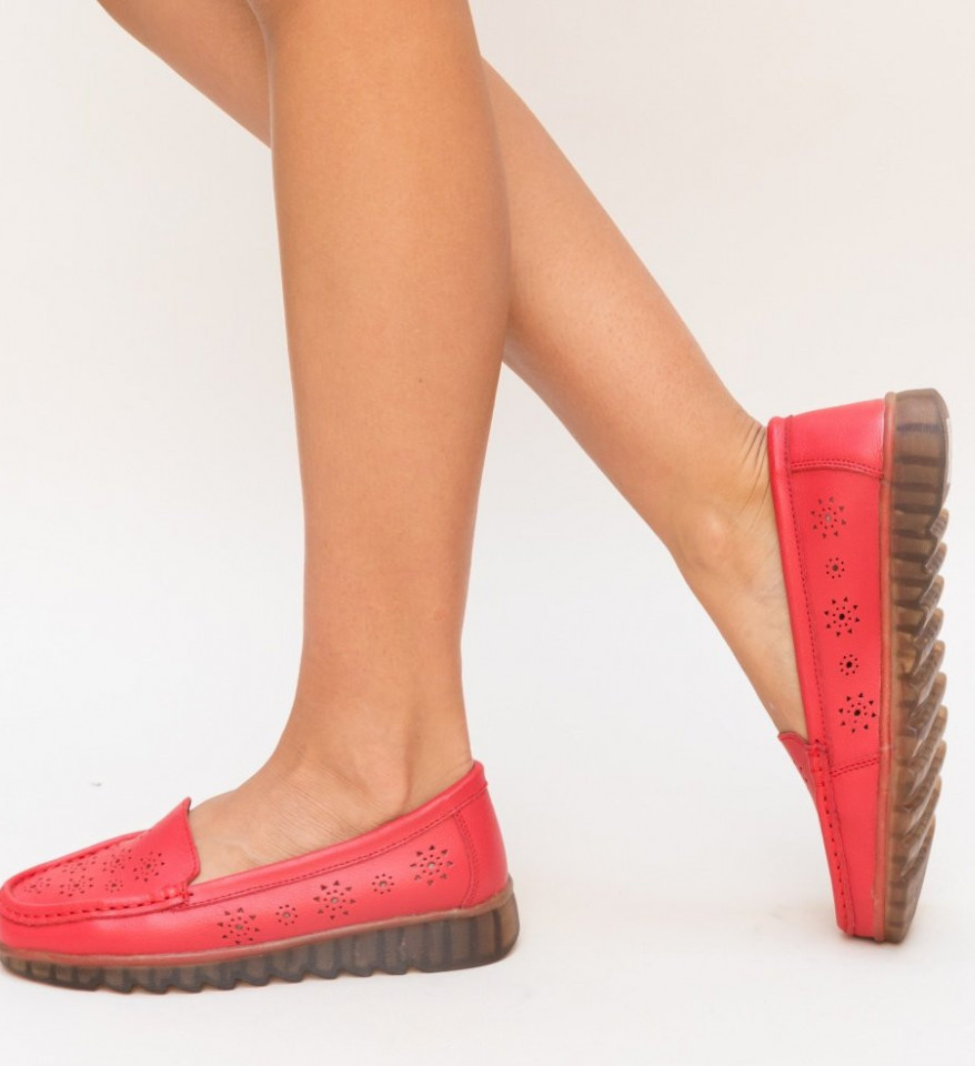 Καθημερινά παπούτσια Omelo Κόκκινα