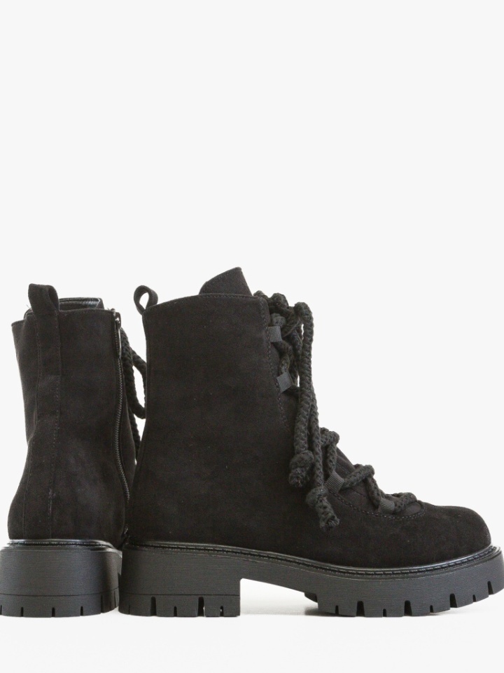 Μποτάκια Ieuan Μαύρα - Img 4
