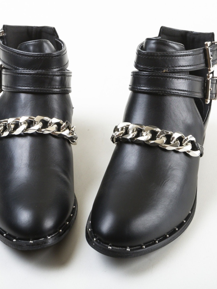 Μποτάκια Josiah Μαύρα - Img 11