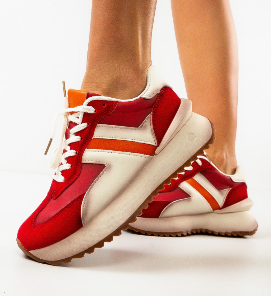 Αθλητικά παπούτσια Pirak Κόκκινα