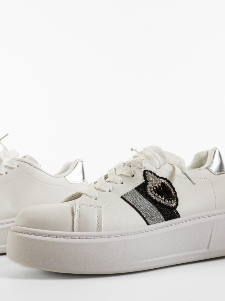 Αθλητικά παπούτσια Keira Λευκά - Img 4