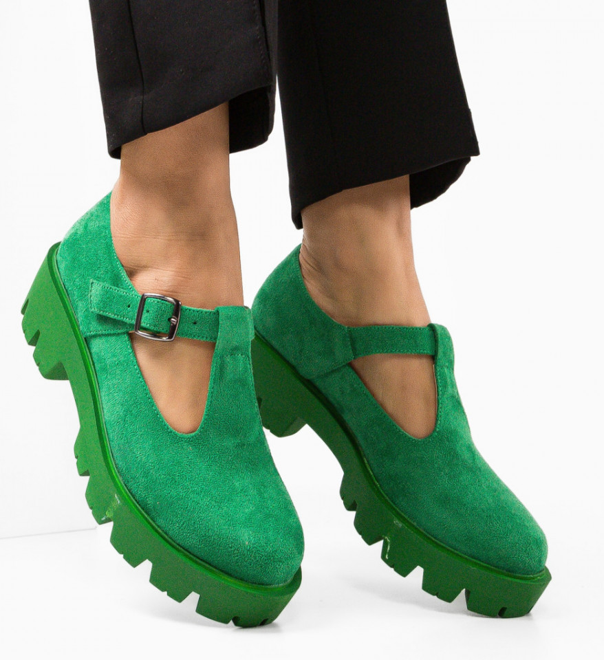 Καθημερινά παπούτσια Lybon Πράσινα