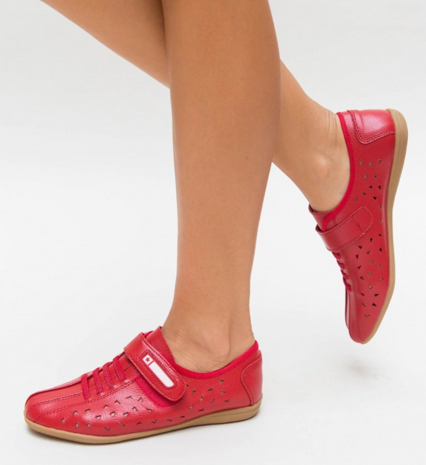 Καθημερινά παπούτσια Vinio Κόκκινα