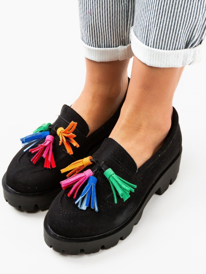 Καθημερινά παπούτσια Kuciure Μαύρα - Img 7