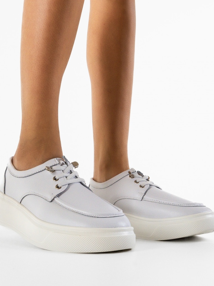 Καθημερινά παπούτσια Naenia Λευκά - Img 2
