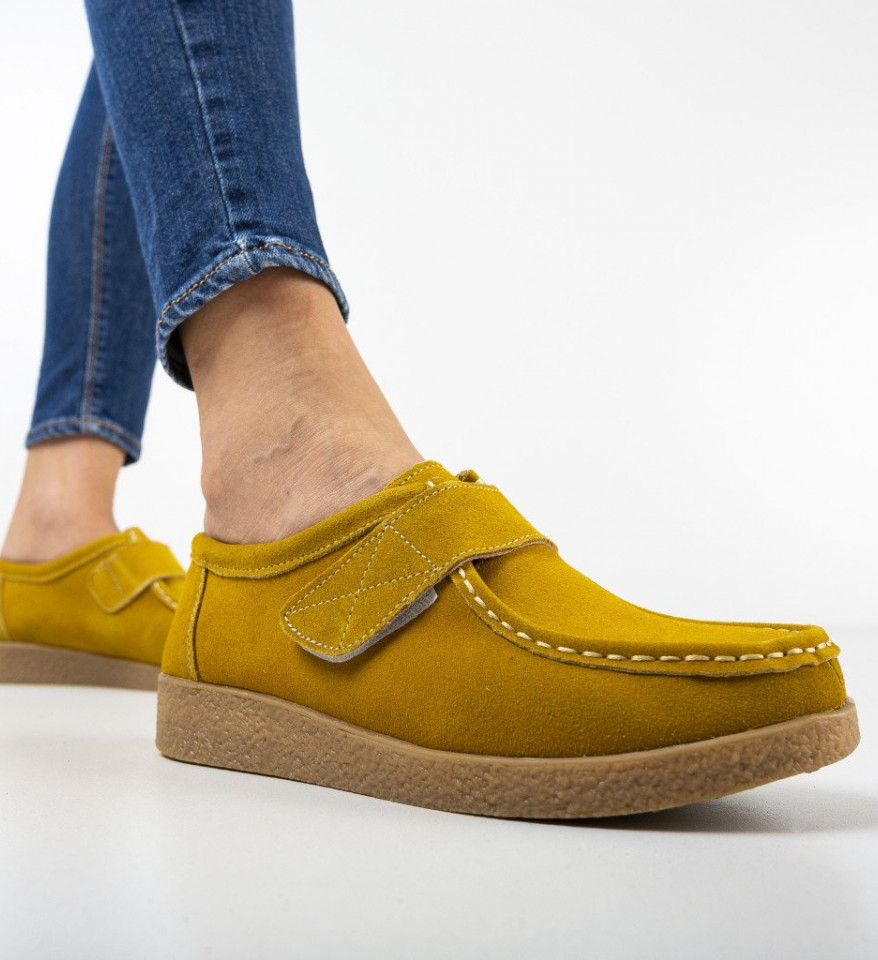Καθημερινά παπούτσια Boba Κίτρινα
