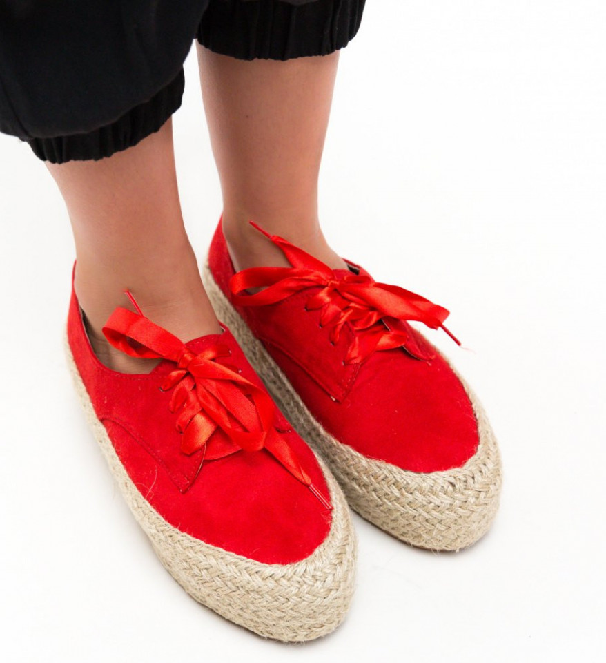 Καθημερινά παπούτσια Kiran Κόκκινα