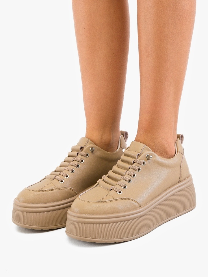 Καθημερινά παπούτσια Simmi Χακί - Img 2