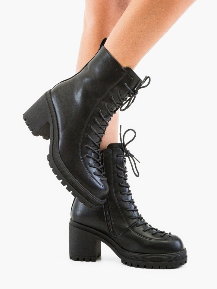 Μποτάκια Nolan Μαύρα - Img 3