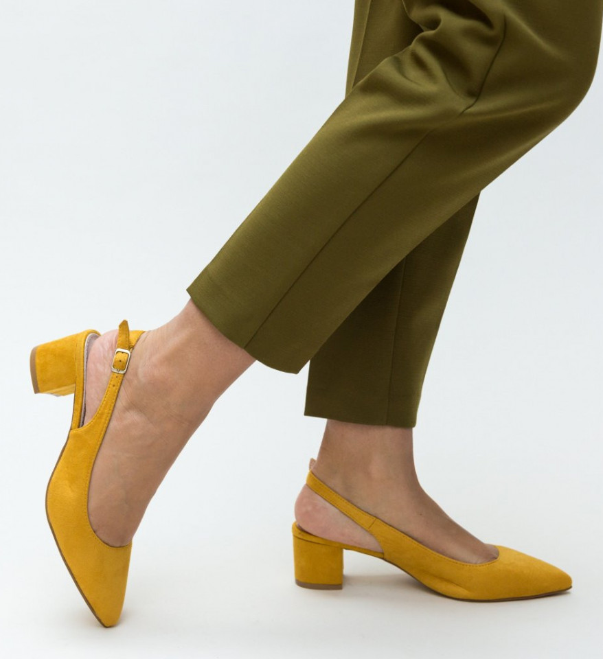 Παπούτσια Khalil Κίτρινα