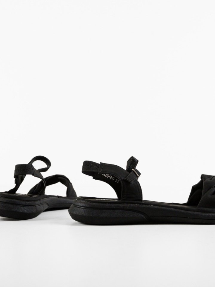 Σανδάλια Birgumay Μαύρα - Img 4