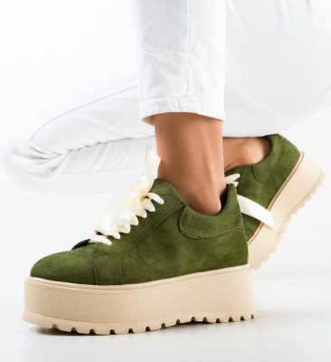 Καθημερινά παπούτσια Dylyan Πράσινα