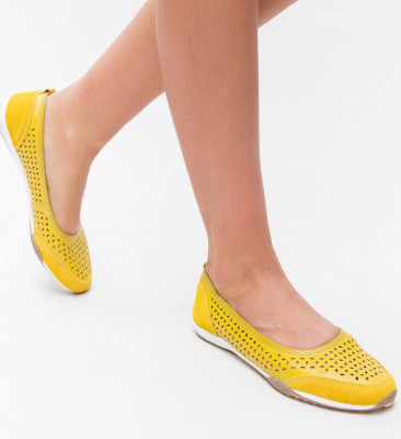 Καθημερινά παπούτσια Doro Κίτρινα