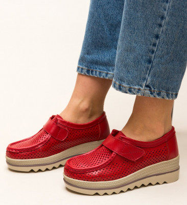 Καθημερινά παπούτσια Histria Κόκκινα