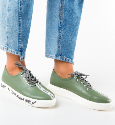 Καθημερινά παπούτσια Honga Πράσινα