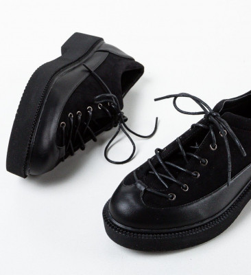 Καθημερινά παπούτσια Montogomy Μαύρα