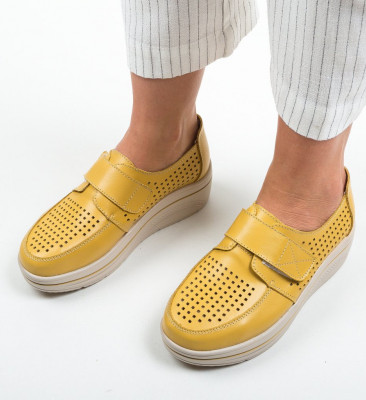 Καθημερινά παπούτσια Rezolito Κίτρινα