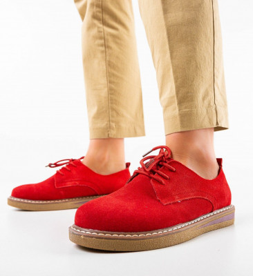 Καθημερινά παπούτσια Romena Κόκκινα