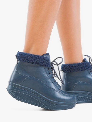 Μποτάκια Ware Σκούρο Μπλε