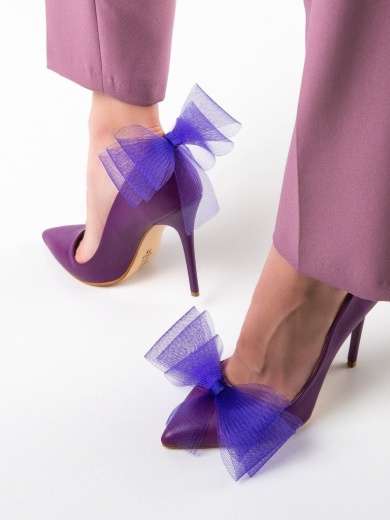 Παπούτσια Merlyn Μωβ