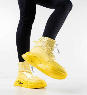 Αθλητικά παπούτσια Dante Κίτρινα