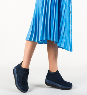 Καθημερινά παπούτσια Zahraa Σκούρο Μπλε