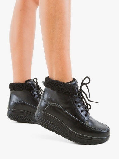 Μποτάκια Ware Μαύρα