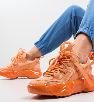 Αθλητικά παπούτσια Hellty Πορτοκαλί