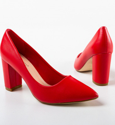 Παπούτσια Pauline Κόκκινα