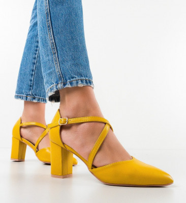 Παπούτσια Rahma Κίτρινα