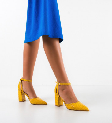 Παπούτσια Sojak Κίτρινα