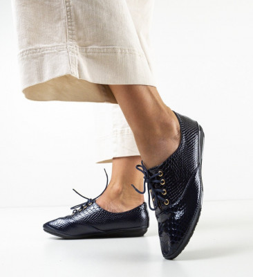 Καθημερινά παπούτσια Ayala Σκούρο Μπλε