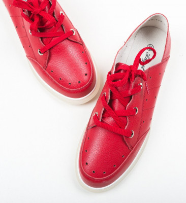 Καθημερινά παπούτσια Bessie Κόκκινα