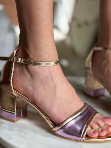 Σανδάλια Navde Χρυσά