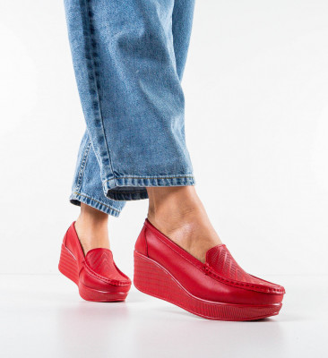 Καθημερινά παπούτσια Ely Κόκκινα