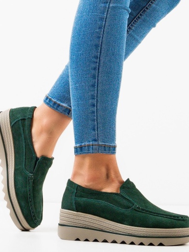 Καθημερινά παπούτσια Smirno Πράσινα