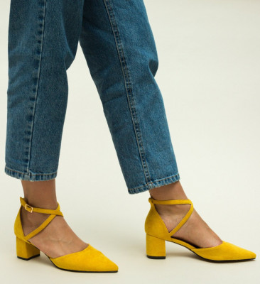 Παπούτσια Ramos Κίτρινα