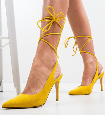 Παπούτσια Solly Κίτρινα