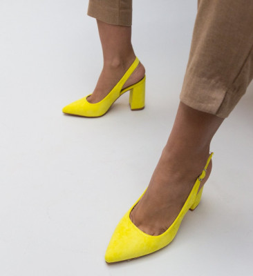 Παπούτσια Snider Κίτρινα