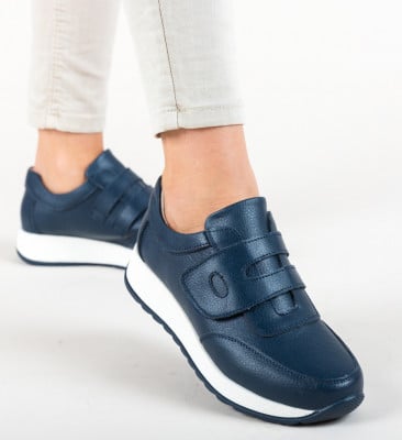Καθημερινά παπούτσια Hoffman Σκούρο Μπλε