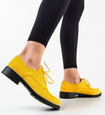 Καθημερινά παπούτσια Kalay Κίτρινα