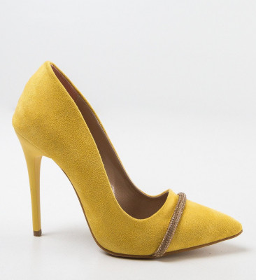 Παπούτσια Uzunak Κίτρινα
